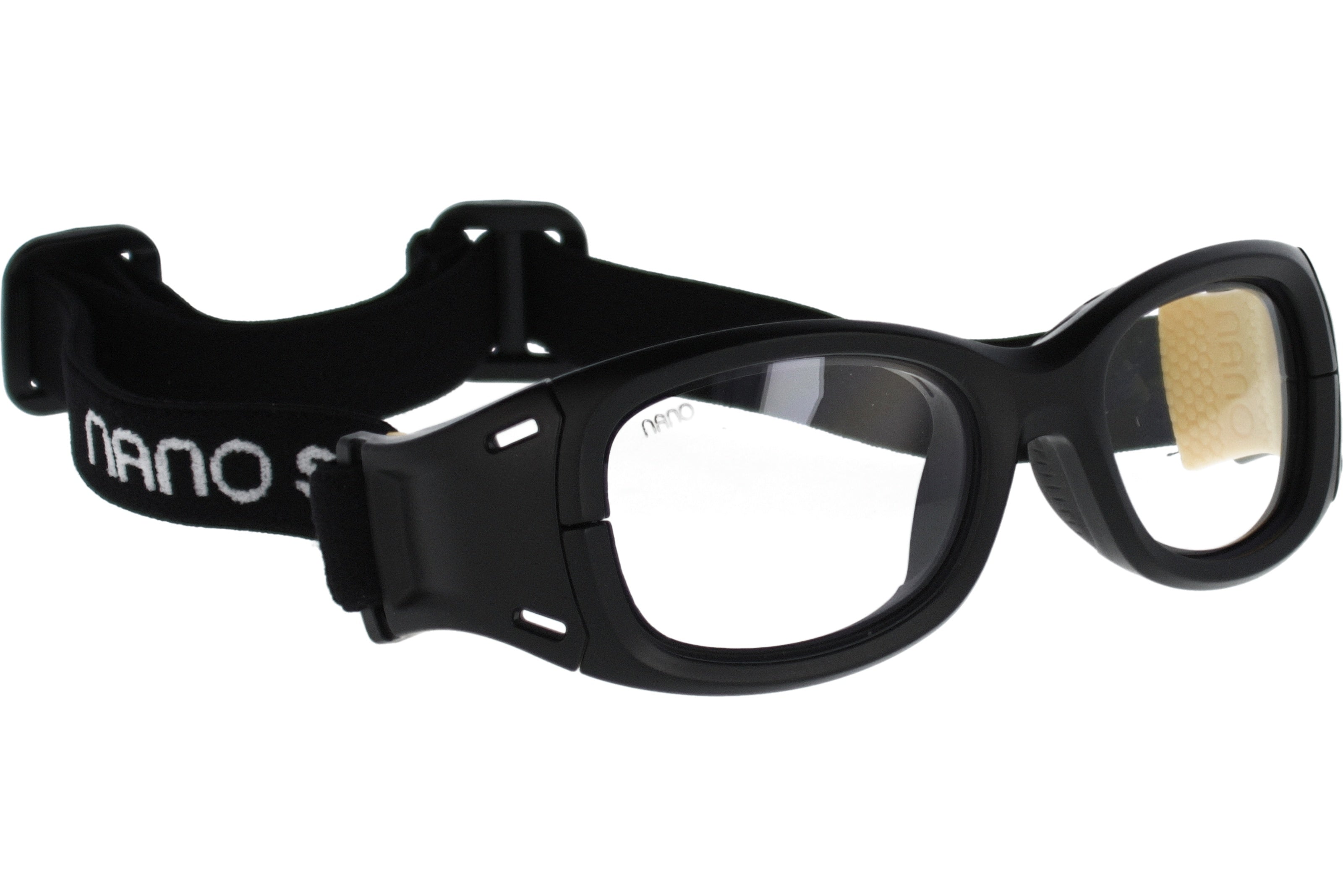 Gafas Graduadas Nanosport NS12 Negro Mate Amarillo 49 15