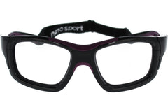 Prescription Glasses Nanosport NS10 Negro Purpura Orquidea 55 15