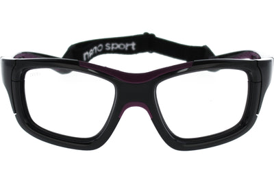 Lunettes de Vue Nanosport NS10 Negro Purpura Orquidea 55 15