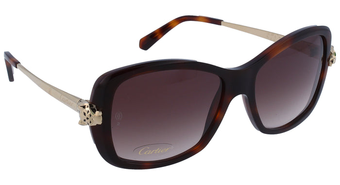 Gafas de Sol Cartier CT0066 001 55 16 — vista 2