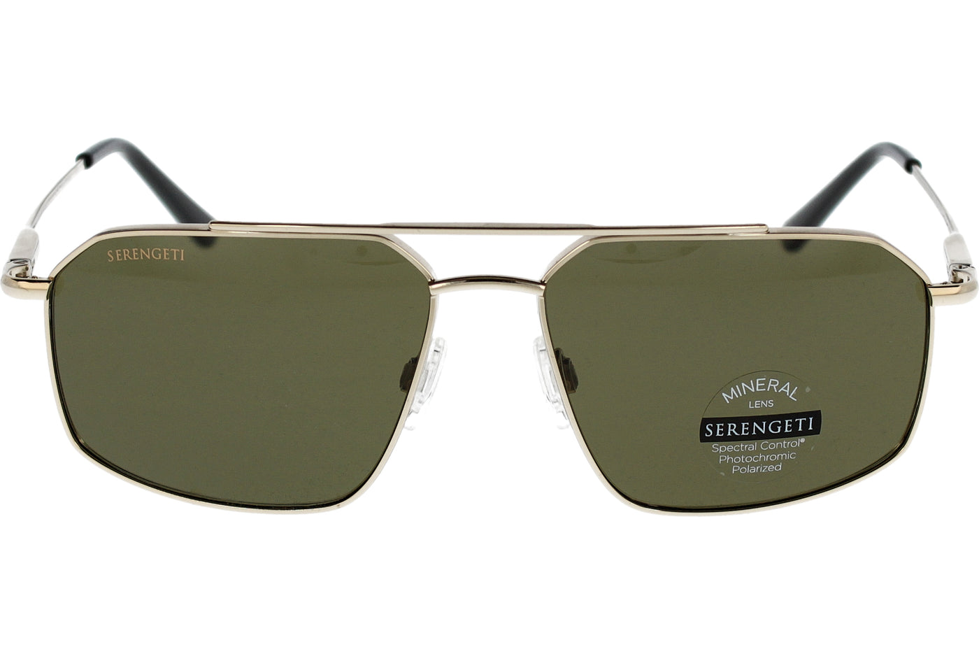 Gafas de Sol Serengeti Wayne 546001 Shiny Light Gold 57 15