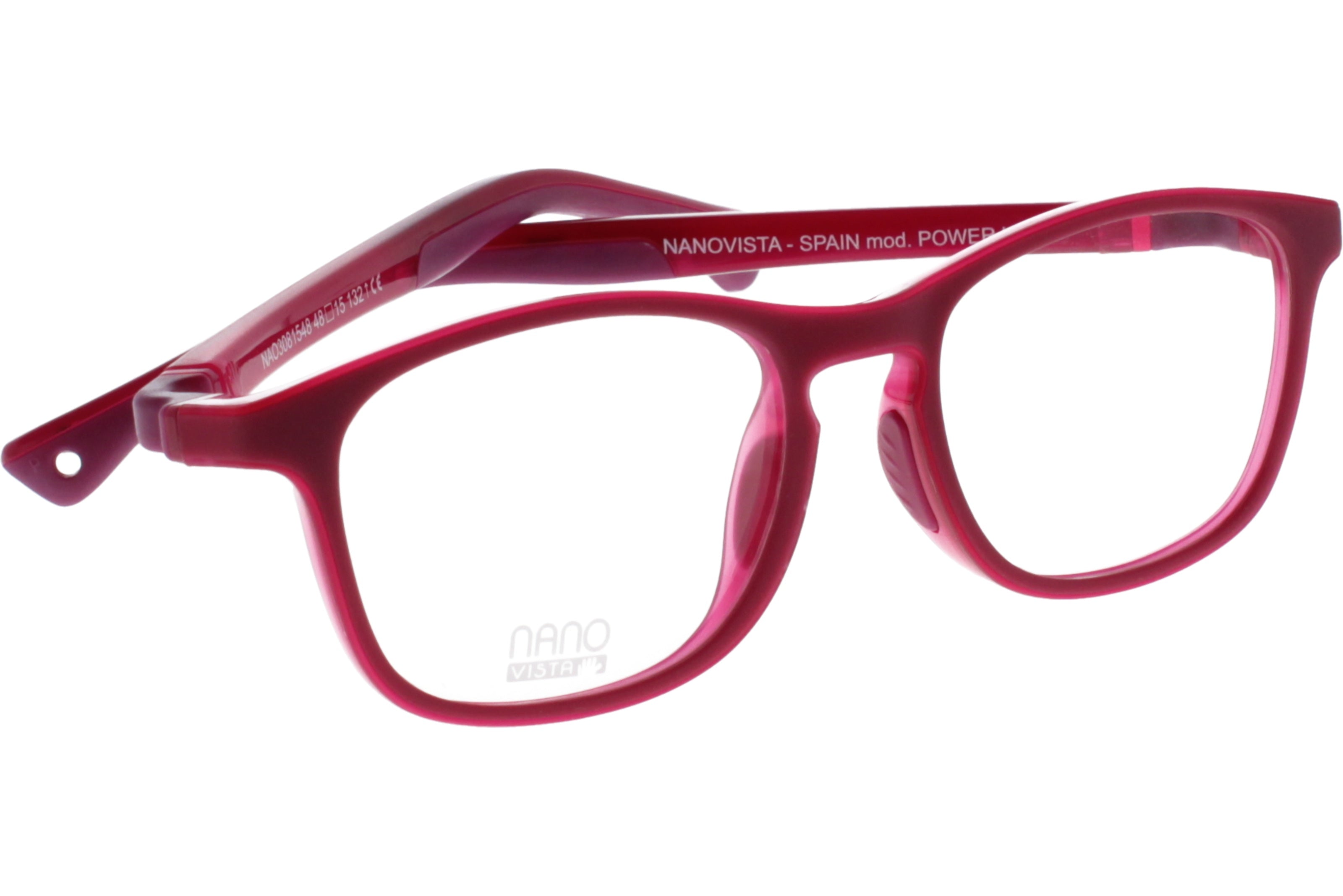 Gafas Graduadas Nanovista Power Up 3.0 NAO3081548 Bicolor Purpura Mate Magenta 48 15