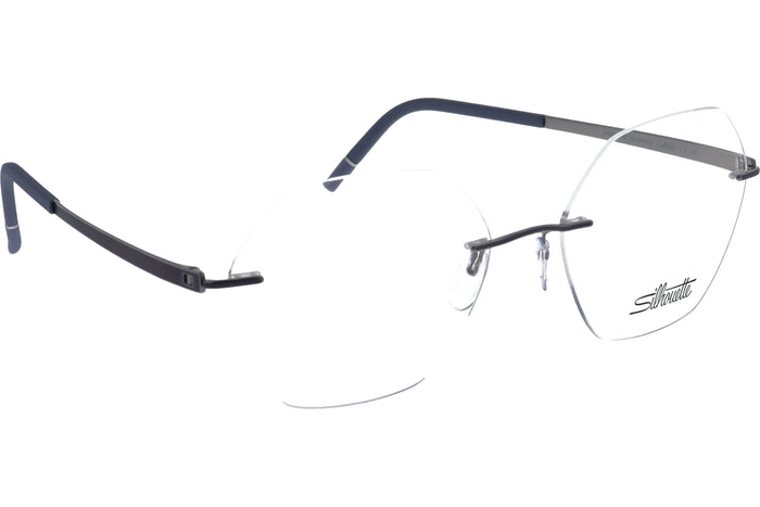 Prescription Glasses Silhouette Momentum 5529/MP 7100 55 17 — vista 2