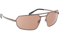 Sunglasses Serengeti Hinkley 570005 Shiny Bronze 63 17
