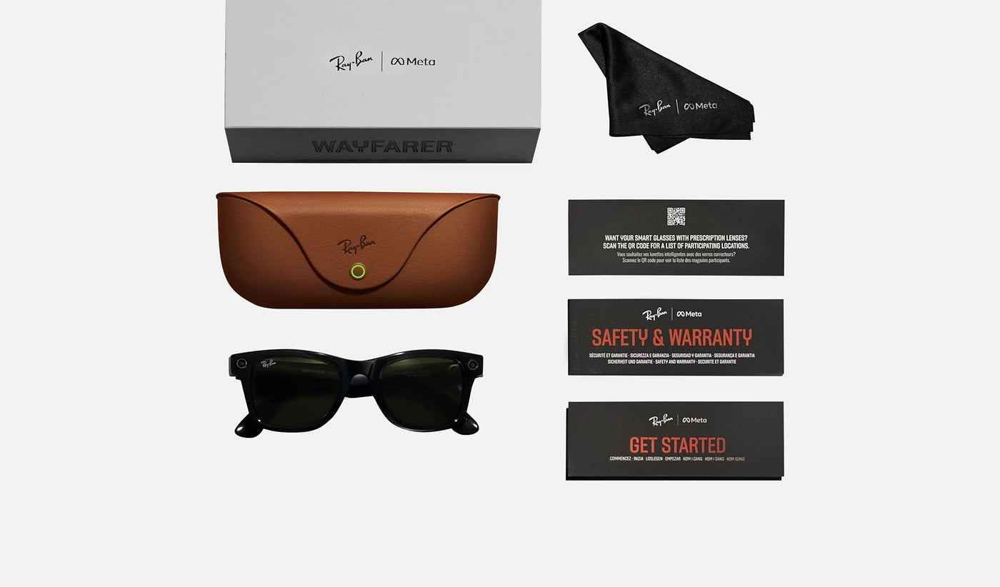 Gafas de Sol Ray-Ban Meta Wayfarer RB4006 601/71 50 22