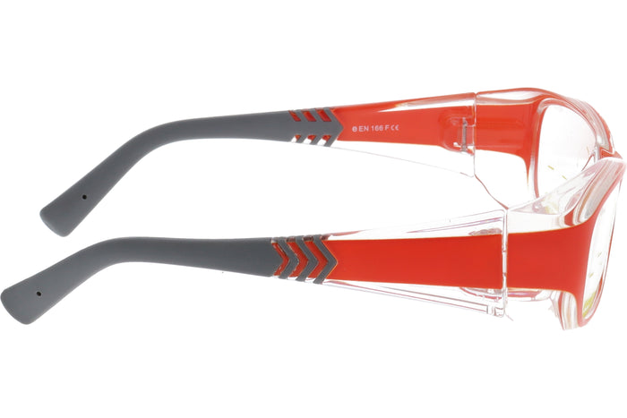 Essilor PROS5 Naranja/Gris 56 18 — vista 3