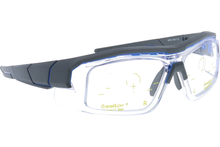 Essilor PROS4 Gris-azul 54 14 — vista 2