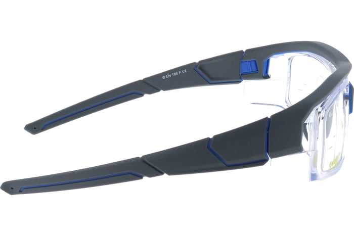 Essilor PROS4 Gris-azul 54 14 — vista 3