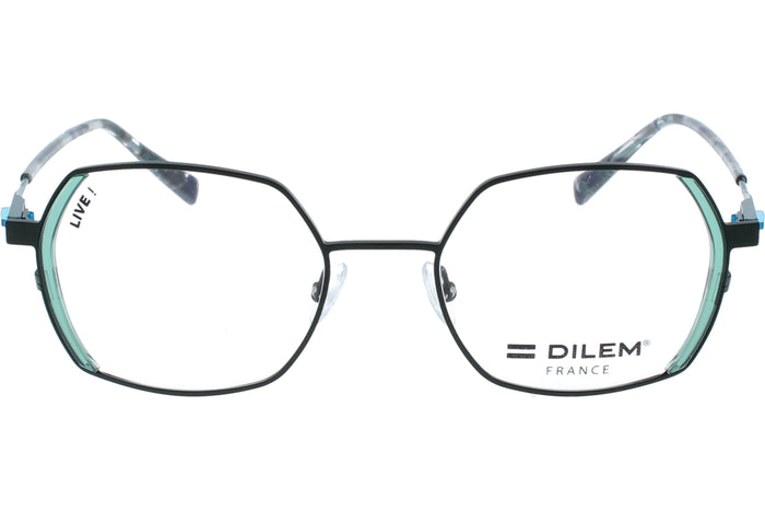 Prescription Glasses Dilem 3ULB 02D 50 19 — vista 2