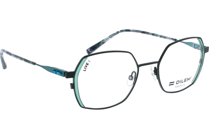 Gafas Graduadas Dilem 3ULB 02D 50 19 — vista 2