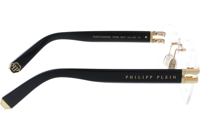 Prescription Glasses Philipp Plein Pleasure VPP086 0400 59 17 — vista 3