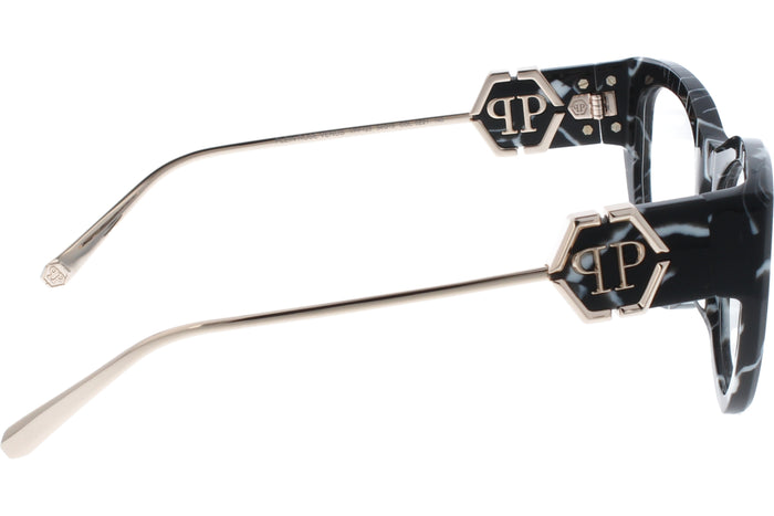 Prescription Glasses Philipp Plein Rose Venus VPP123 0Z21 54 19 — vista 3