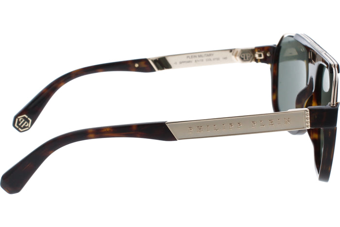 Sunglasses Philipp Plein Military SPP046V 0722 61 15 — vista 3