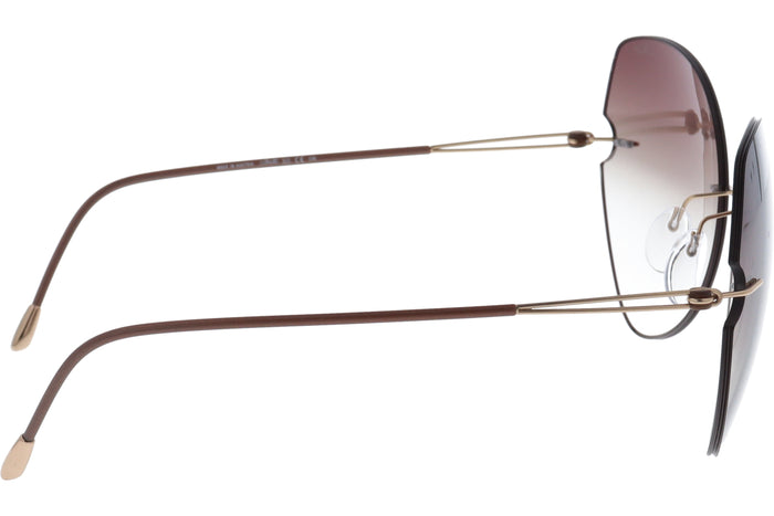 Sunglasses Silhouette Fisher Island Rimless 8182 75 7530 00 00 — vista 3