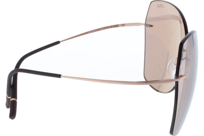 Gafas de Sol Silhouette Adara Rimless 8192 75 3530 60 17 — vista 3