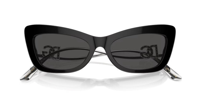 Lunettes de Soleil Dolce Gabbana Crystal DG4467B 501/87 55 18 — vista 4