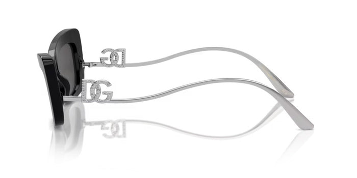 Lunettes de Soleil Dolce Gabbana Crystal DG4467B 501/87 55 18 — vista 3