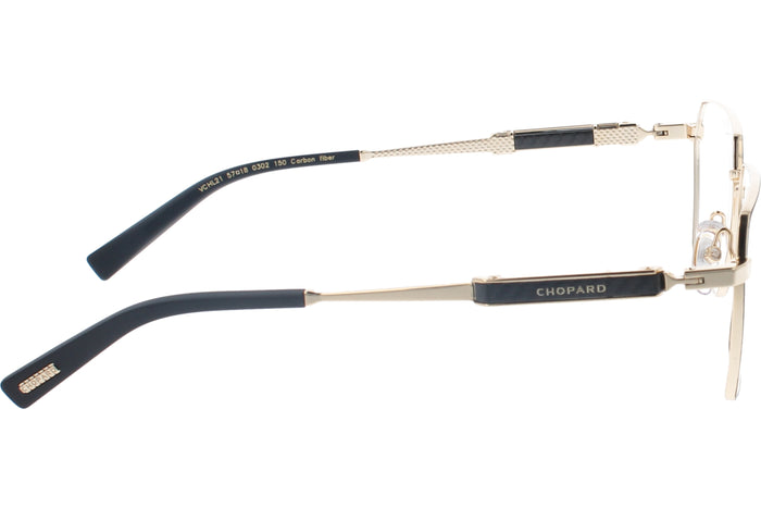 Gafas Graduadas Chopard VCHL21 0302 57 18 Carbon fire — vista 3