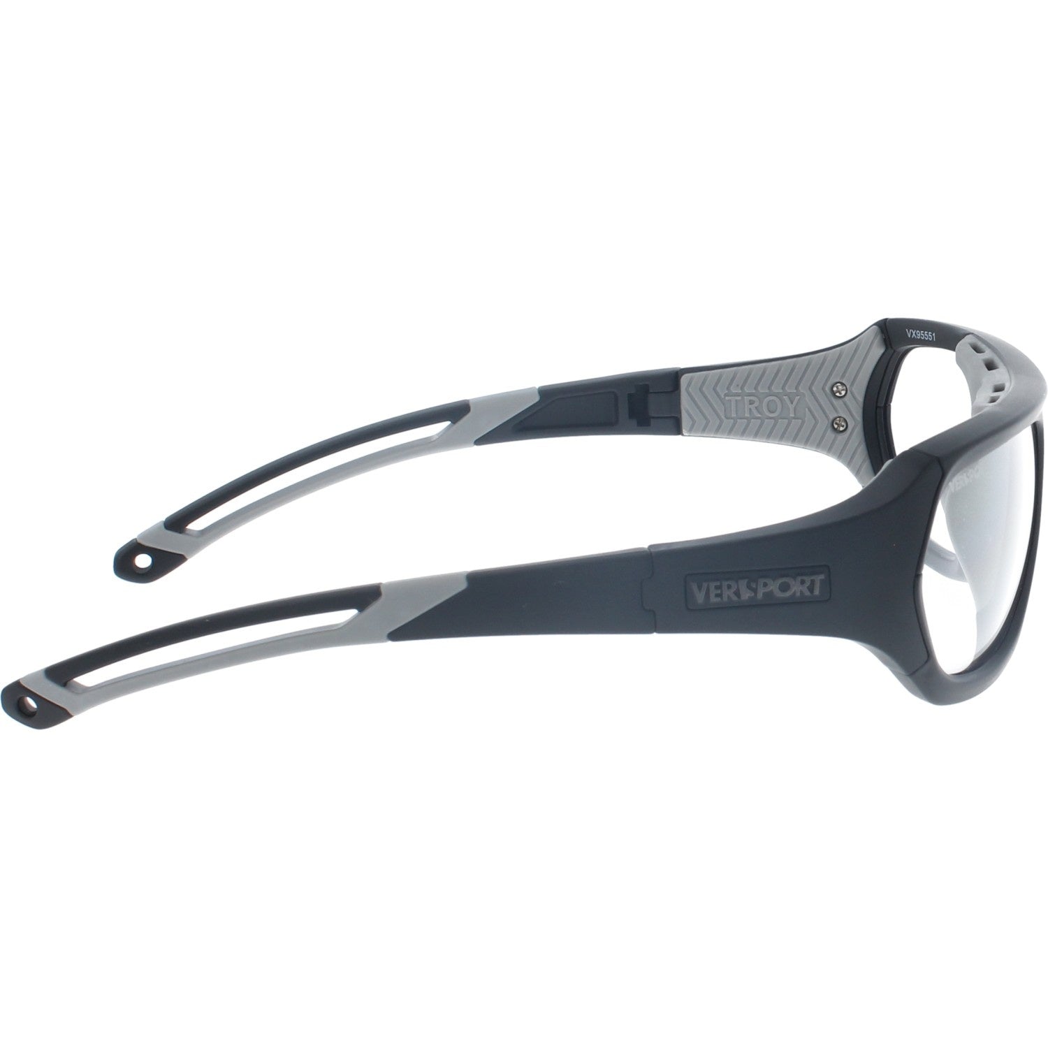 Gafas Graduadas Ver Sport Troy Vx Negro Mate-Gris 55 18