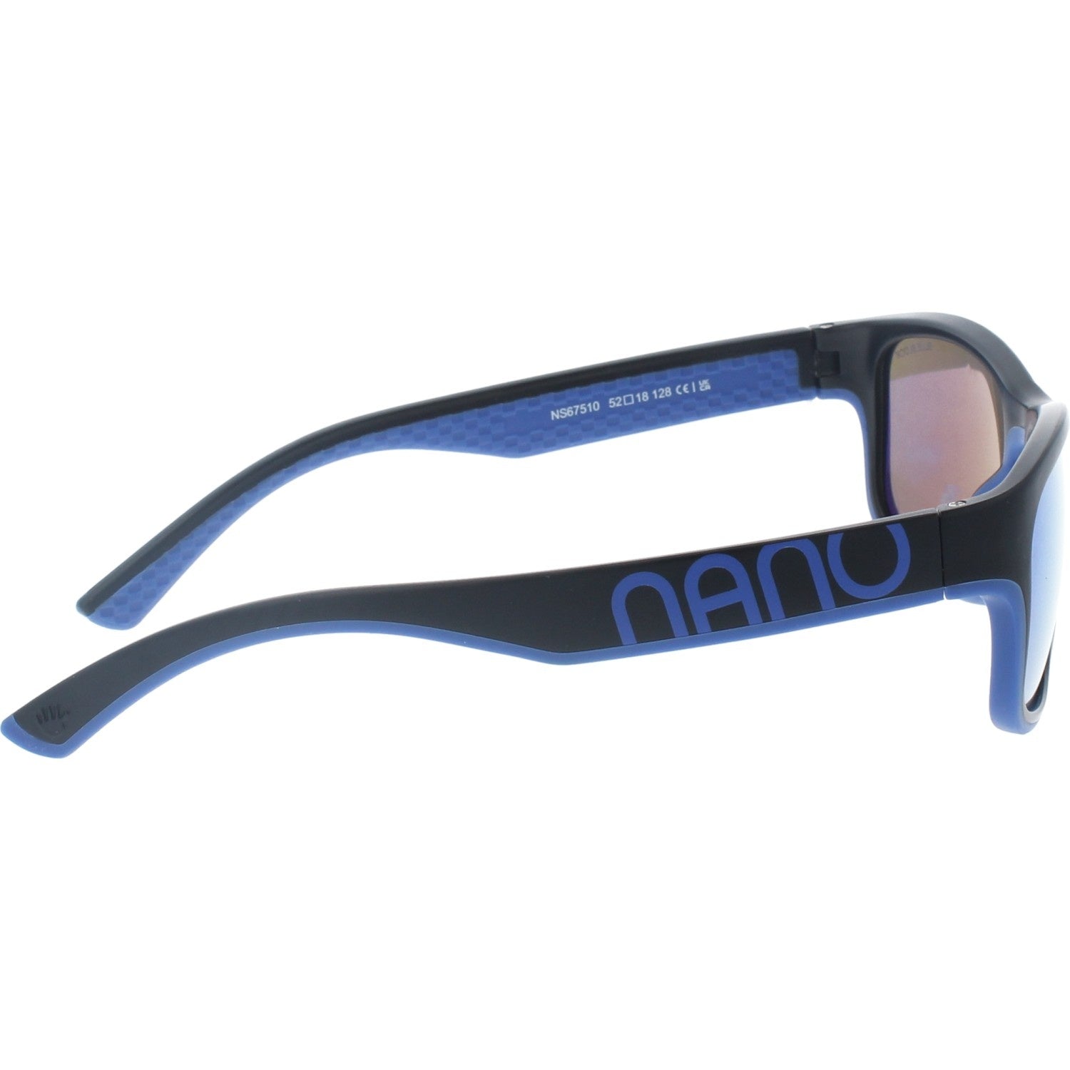 Gafas de Sol Nanovista NS Ness Negro Matte-Azul 52 18