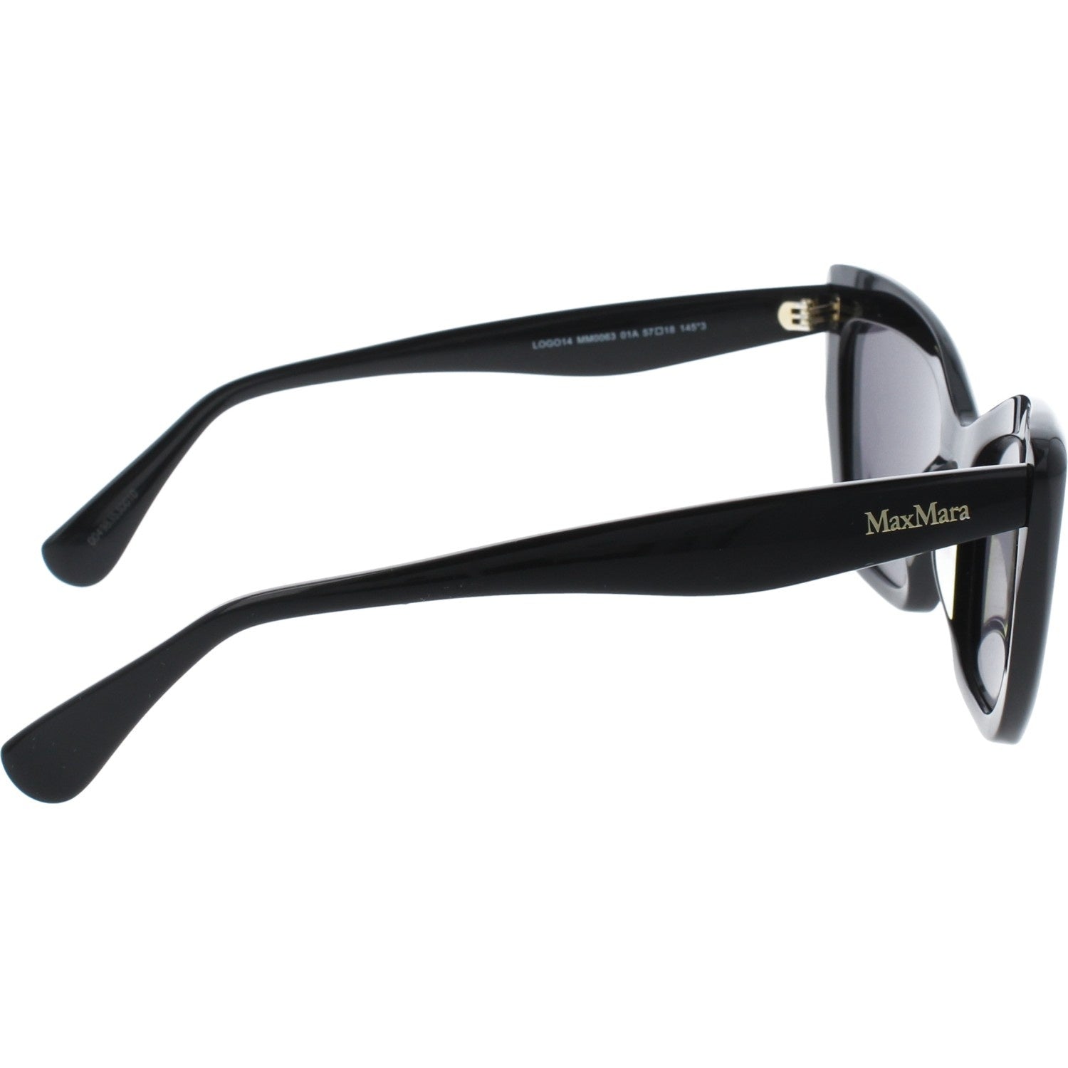 Sunglasses Max Mara Logo 14 MM0063 01A 57 18 | OpticalH