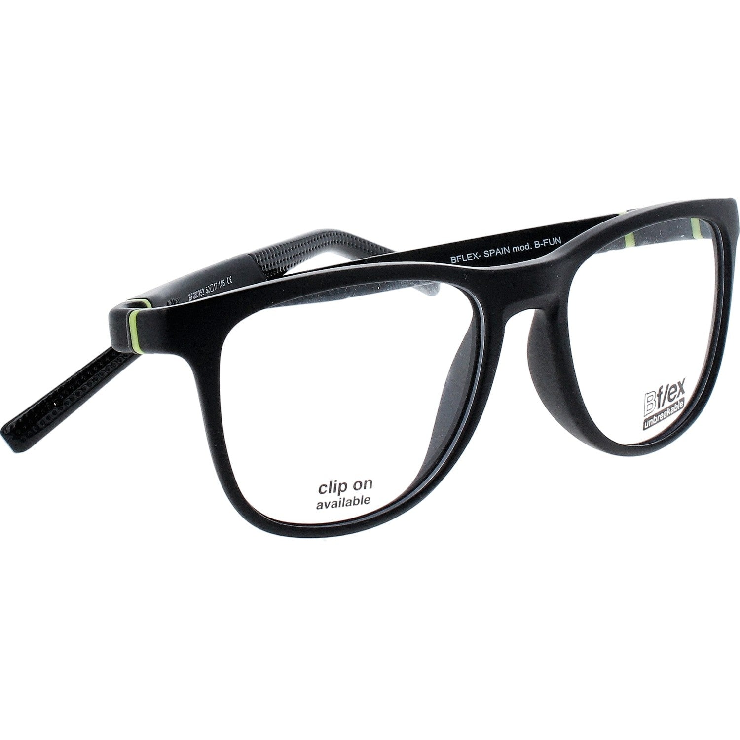 Gafas Graduadas Nanovista Fangame 3.0 NAO3030252 Negro Mate Negro 52 15