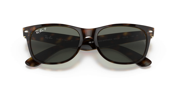 Sunglasses Ray-Ban New Wayfarer RB2132 902/58 55 18 — vista 4