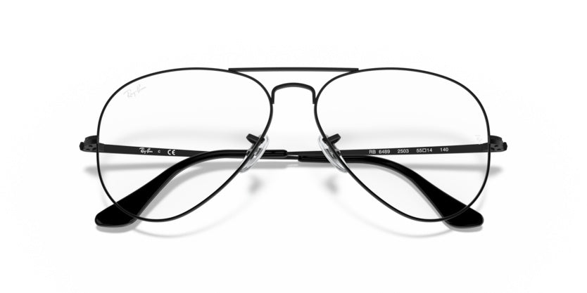 Gafas Graduadas Ray-Ban Aviator RX6489 2503 55 14