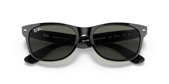 Lunettes de Soleil Ray-Ban New Wayfarer RB2132 901 52 18 — vista 4