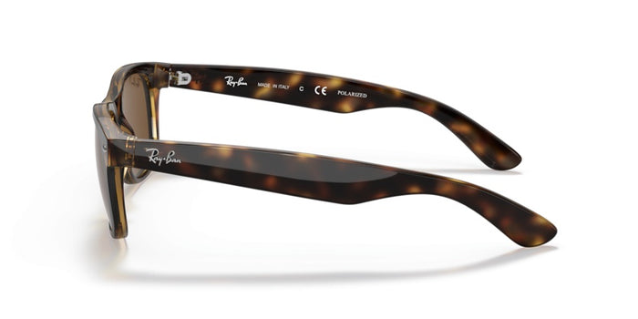 Sunglasses Ray-Ban New Wayfarer RB2132 902/57 55 18 — vista 3