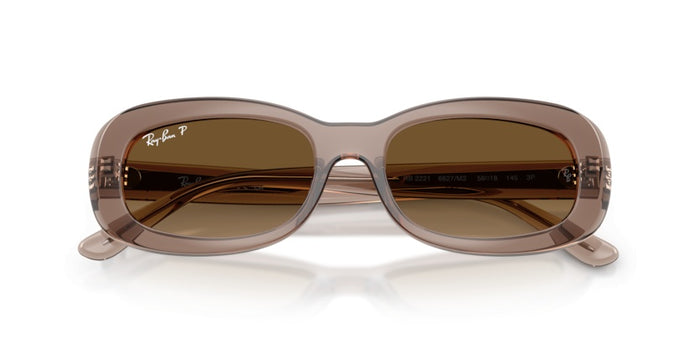 Sunglasses Ray-Ban RB2221 6827M2 56 18 — vista 6
