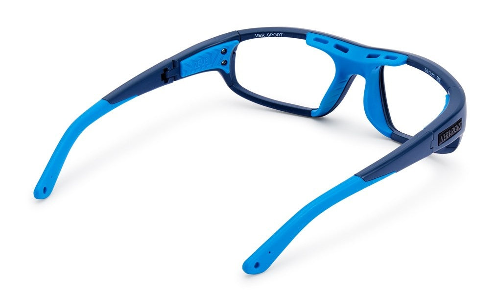 Gafas Graduadas Ver Sport Zeus Dts Vx Azul Mate/Cian 49 17