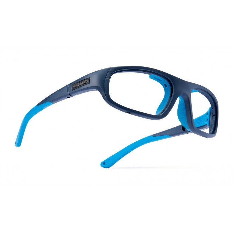 Gafas Graduadas Ver Sport Zeus Dts Vx Azul Mate/Cian 49 17