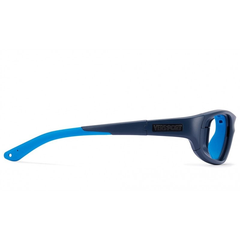Gafas Graduadas Ver Sport Zeus Dts Vx Azul Mate/Cian 49 17
