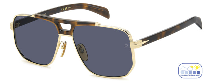 Gafas de Sol David Beckham DB 7157/S 0NRSD 61 15 — vista 2