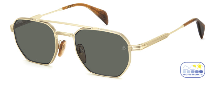 Gafas de Sol David Beckham DB 1229/S T5U8J 52 21 — vista 2