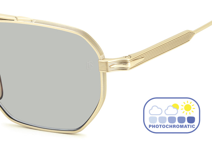 Gafas de Sol David Beckham DB 1229/S T5U8J 52 21 — vista 5