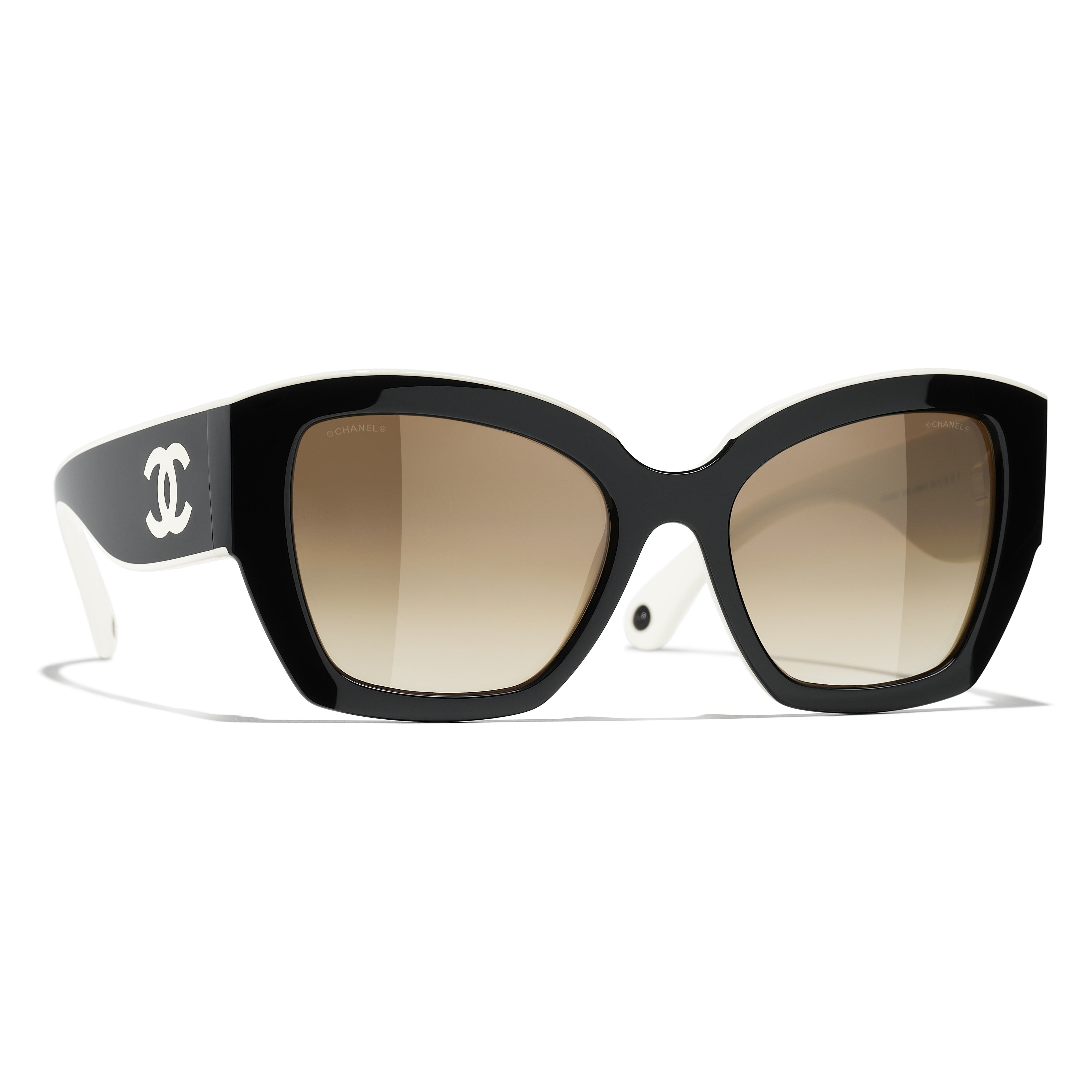 Sunglasses CHANEL 6058 Negro y blanco 53 19 140 - OpticalH
