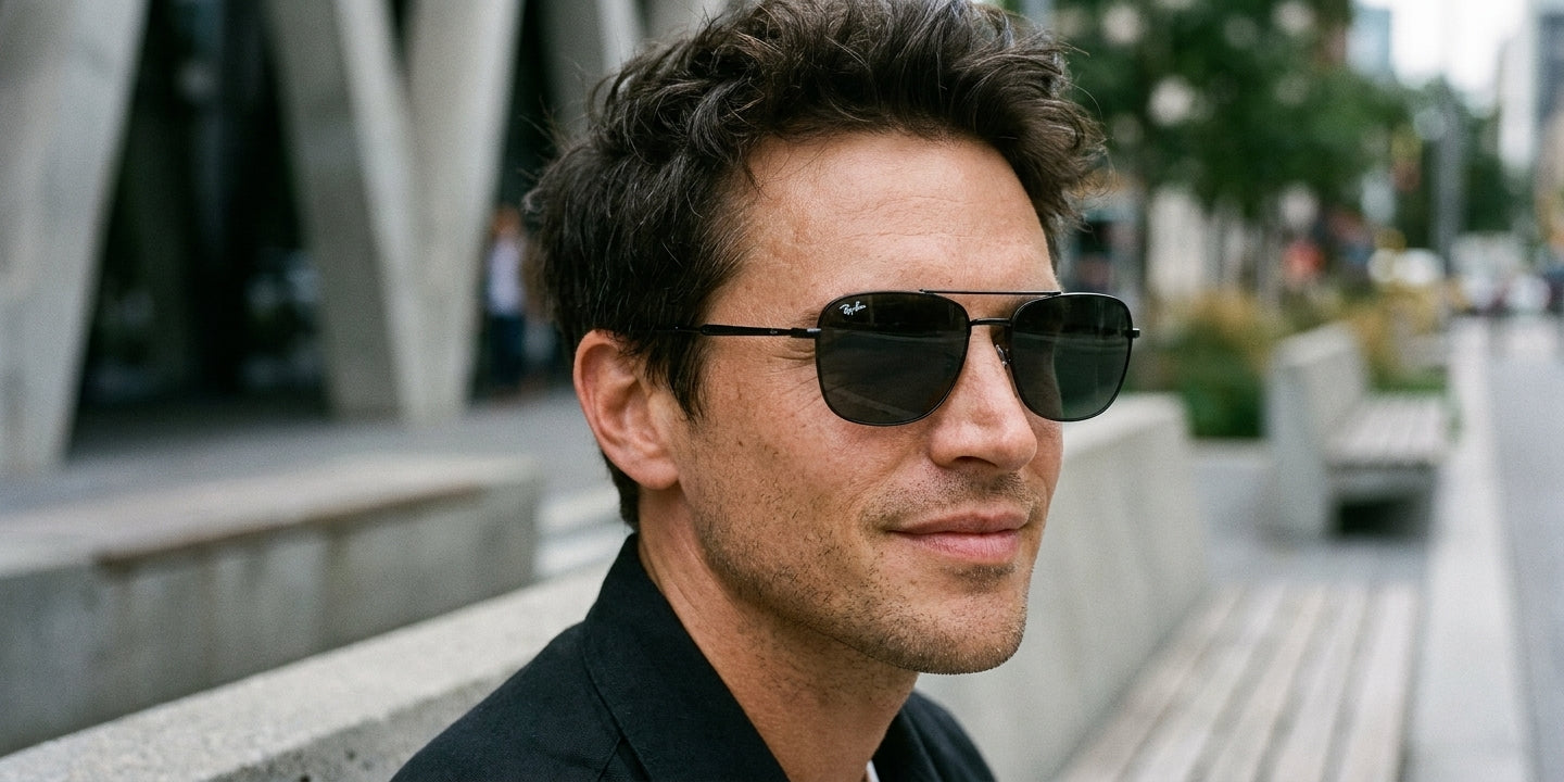 Gafas Graduadas Ray-Ban RB3755 002/B1 - estilo de vida