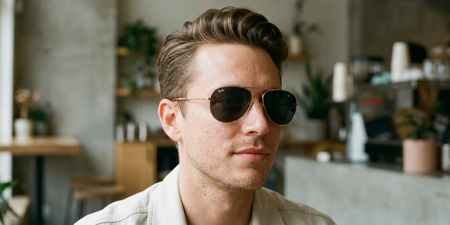 Gafas Graduadas Ray-Ban BAIN BRIDGE RB3735 9202R5 - estilo de vida