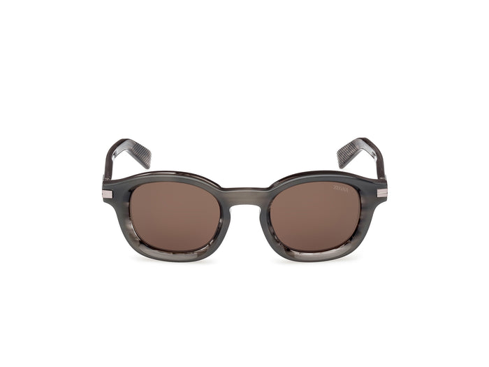 Lunettes de soleil Zegna EZ229 20J 47 23 — vista 8