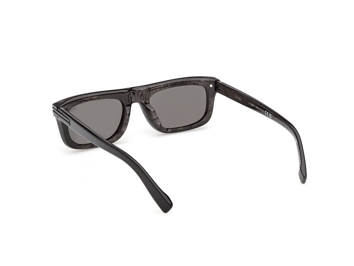 Gafas de Sol Zegna EZ301 05D 53 / 55 19 — vista 3