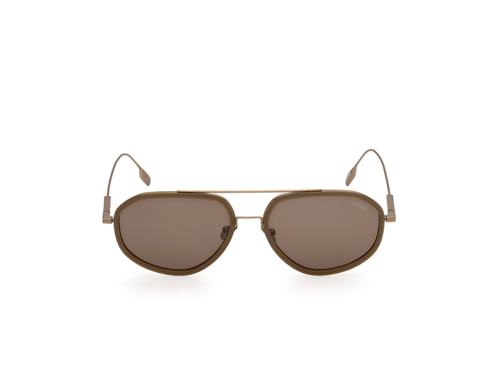 Gafas de Sol Zegna EZ305 98E 56 17 — vista 8