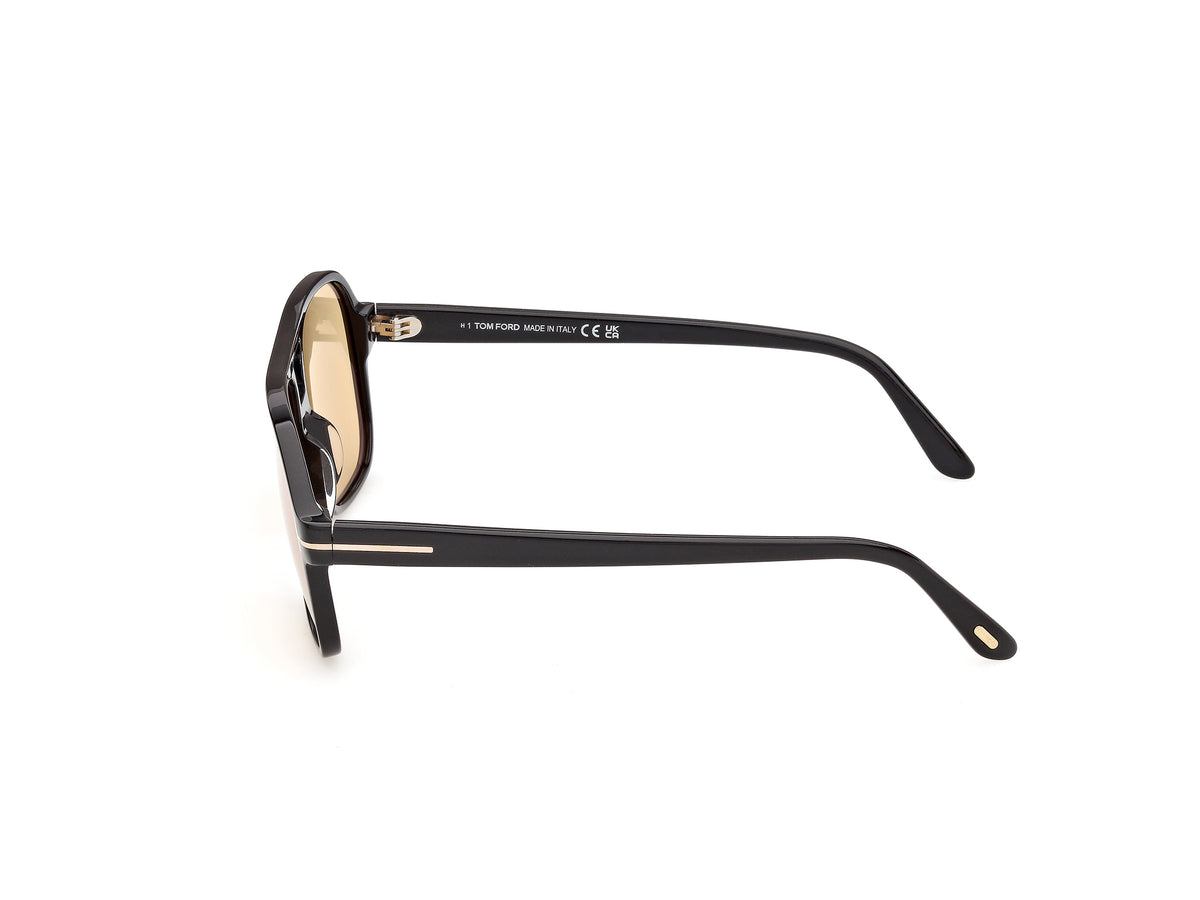 Sunglasses Tom Ford MADISON-02 FT1406 01E 60 16