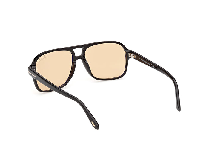 Lunettes de soleil Tom Ford MADISON-02 FT1406 01E 60 16 — vista 3