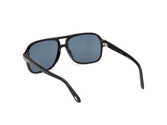 Gafas de Sol Tom Ford MADISON-02 FT1406 01V 60 16 — vista 3