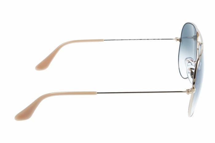 Ray-Ban Aviator Sunglasses RB3025 001/3F 58 14 — vista 3