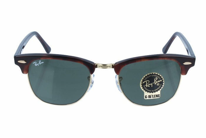 Lunettes de Soleil Ray-Ban Clubmaster RB3016 W0366 49 21 — vista 2
