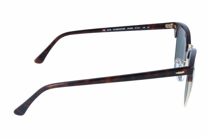 Ray-Ban Clubmaster RB3016 Sunglasses W0366 51 21 — vista 3