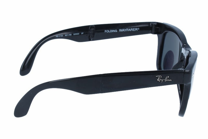 Ray-Ban Folding Wayfarer RB4105 601/58 50 22 Sunglasses — vista 3